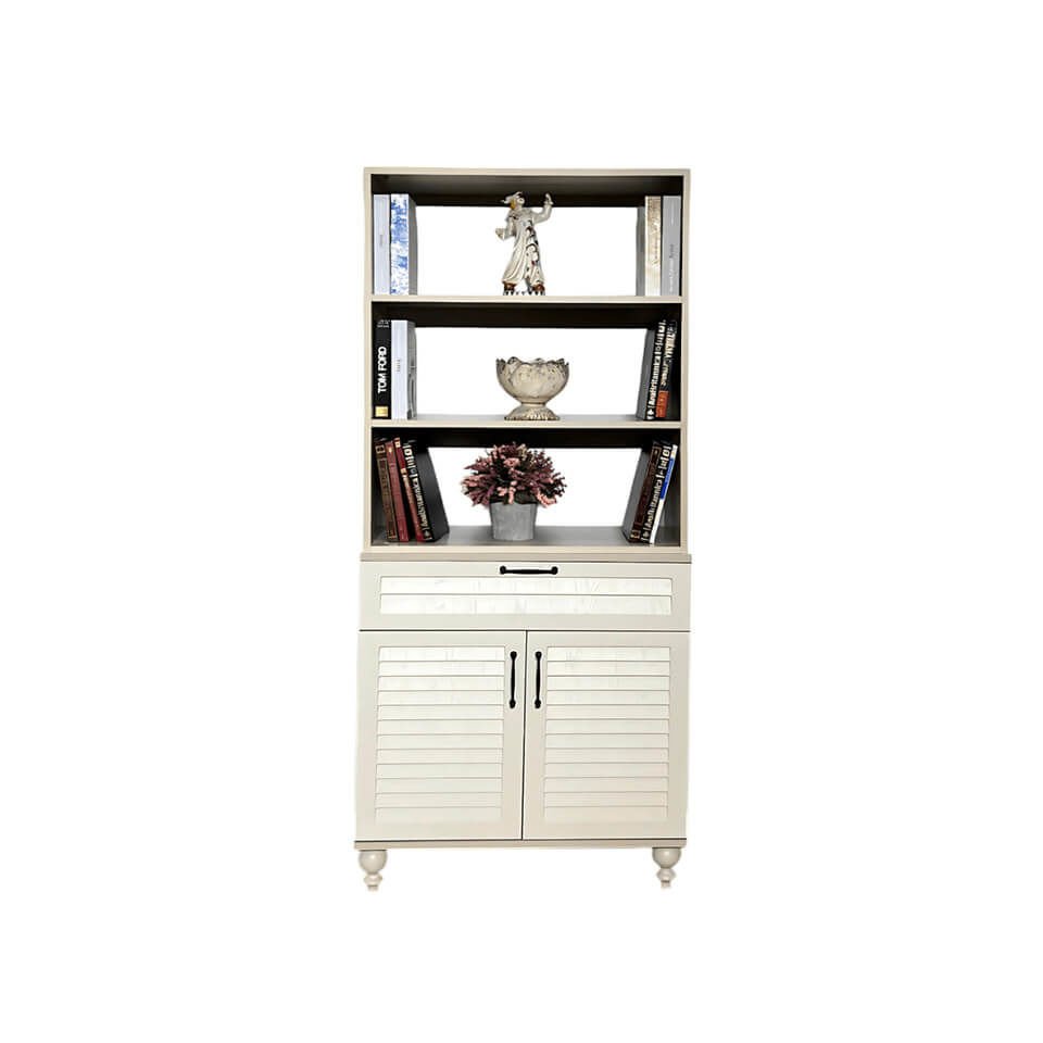 Pera Kapaklı Şifonyer ve Kitaplık Set | MDF Gövde | Ağaç Ayaklar | Fonksiyonel ve Şık Tasarım