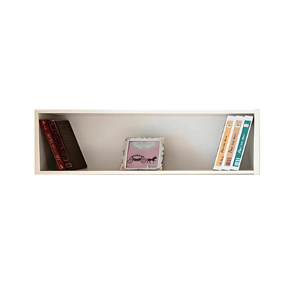 Modern Çalışma Masası Üstü Kutu | 80 CM Genişlik | Aytaşı Renk | MDF