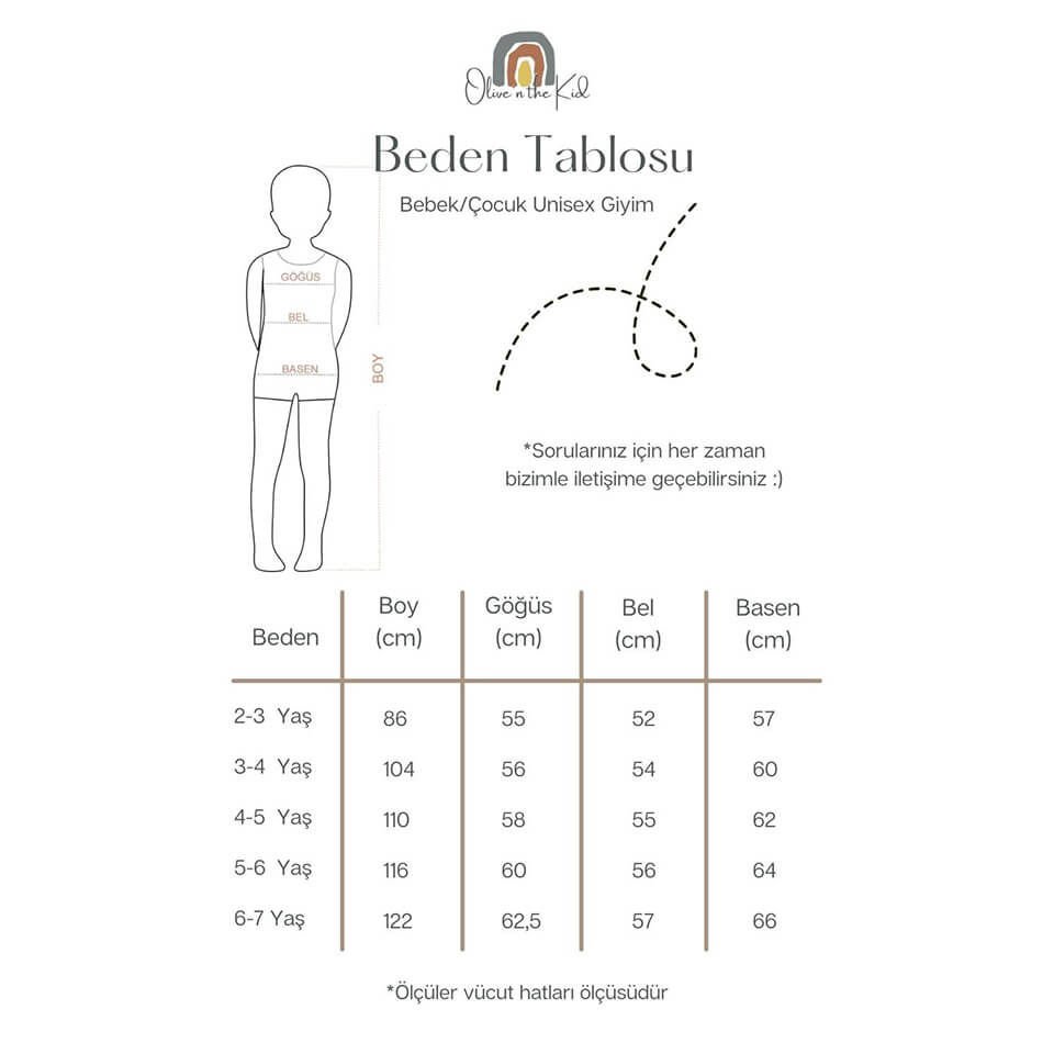 Tüğ Nakışlı Keten Salopet Naturel