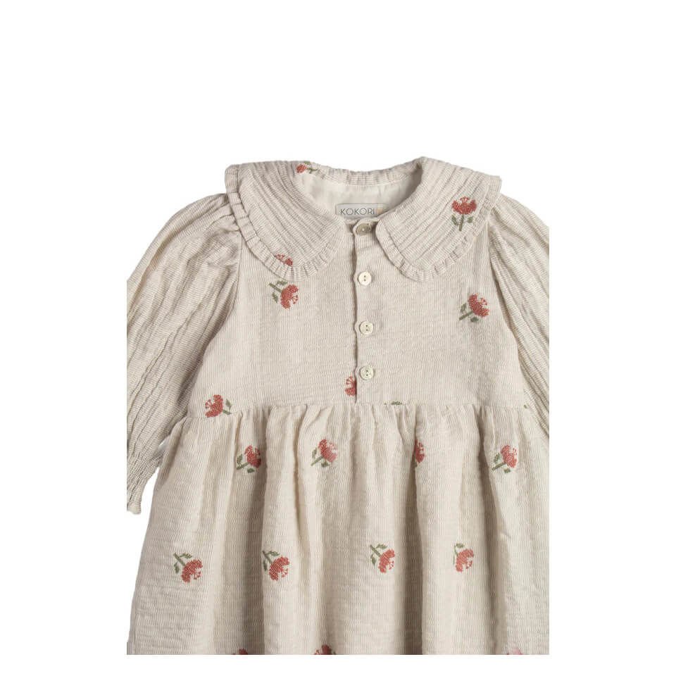 Noor Elbise – Lavanta Gri | Yumuşak Tonlu, Hafif ve Zarif Yazlık Model