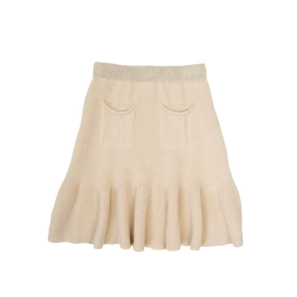 Triko Etek – Ekru | Rahat ve Şık Günlük Kullanım