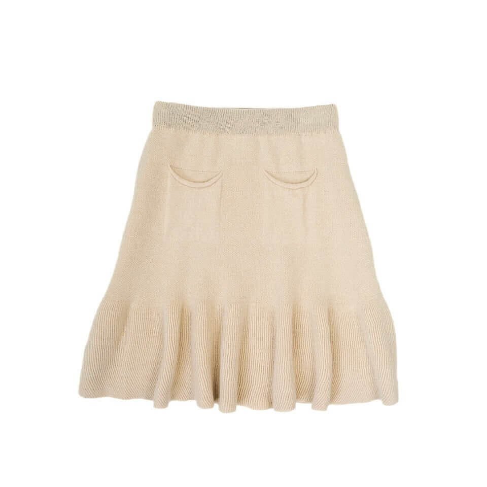 Triko Etek – Ekru | Rahat ve Şık Günlük Kullanım