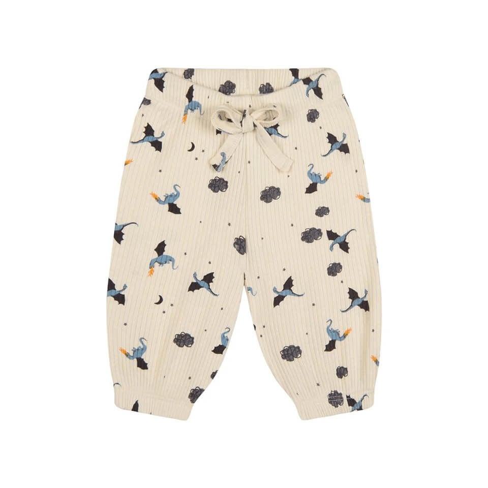 Bej Ejderha Eşofman Pantolon | Konforlu ve Dayanıklı Günlük Model